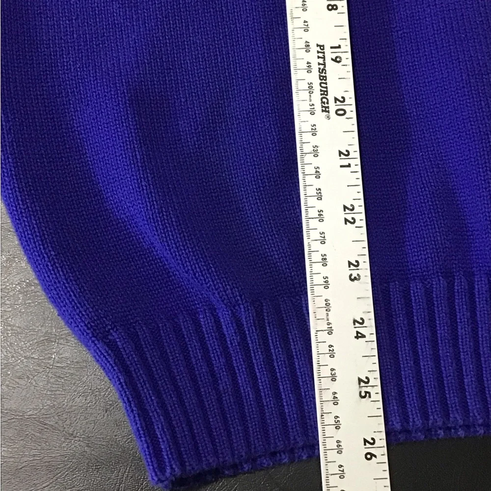 Lauren Ralph Lauren Men's V-Neck Blue Sweater Vest L